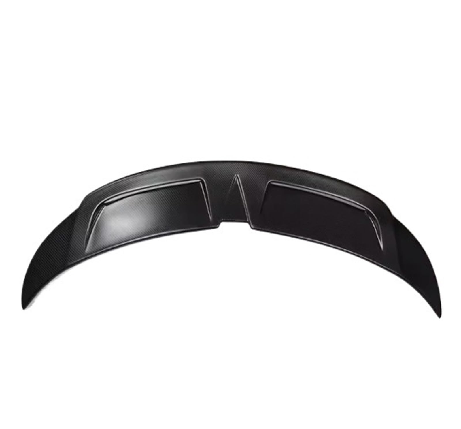 Für Tesla Modell Y 2020 2021 2022 2023 Glanz Schwarz/Geschmiedete Carbon Faser Auto Hinten Flügel Stamm Lip Spoiler(Matte Carbon) von DXLSAEU