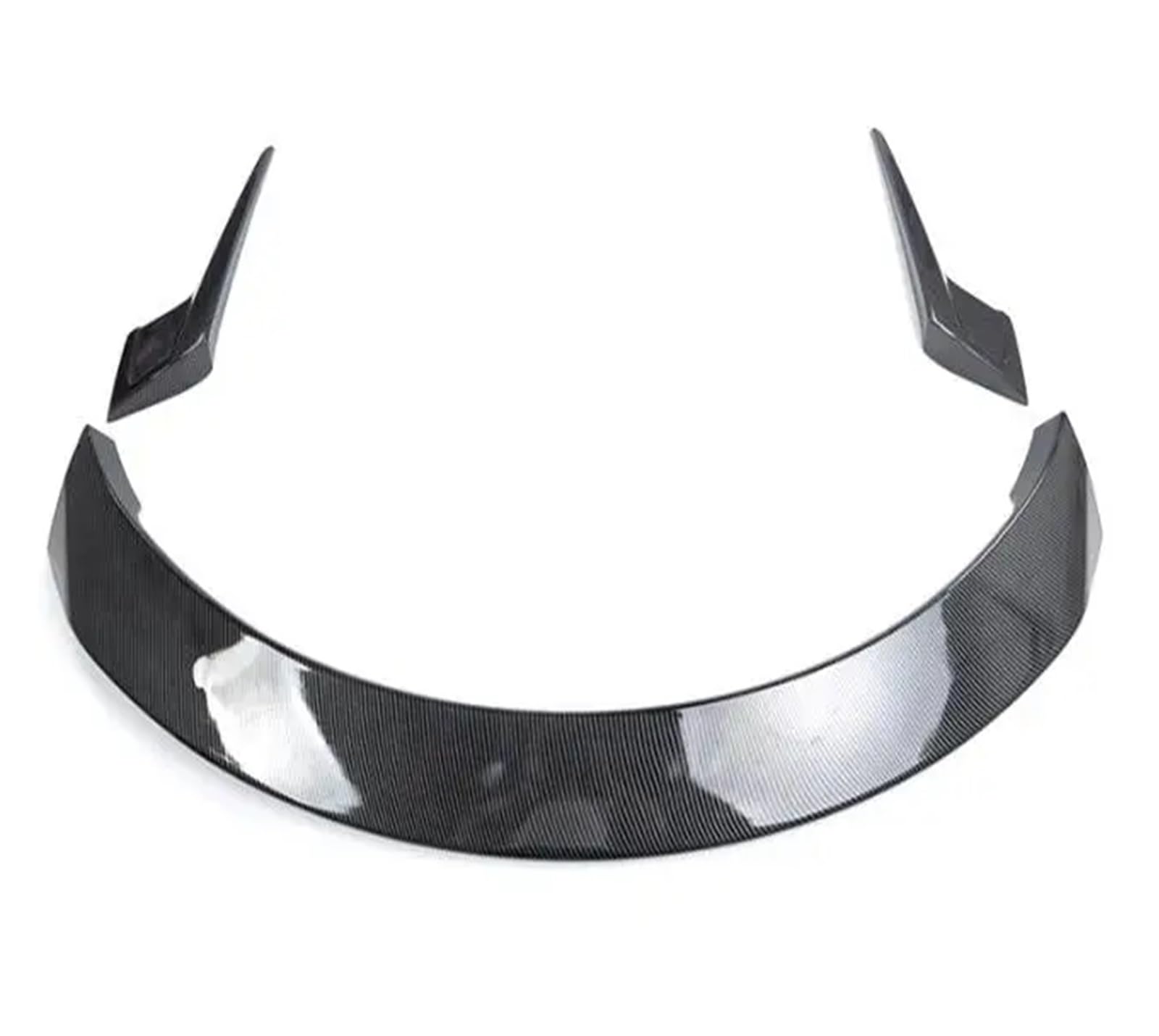 Für Tesla Modell Y Modell 3 2018 2019 2020 2021 2022 2023 ABS Carbon Faser Auto Hinten Flügel Stamm Lip Spoiler(Y ABS Carbon) von DXLSAEU
