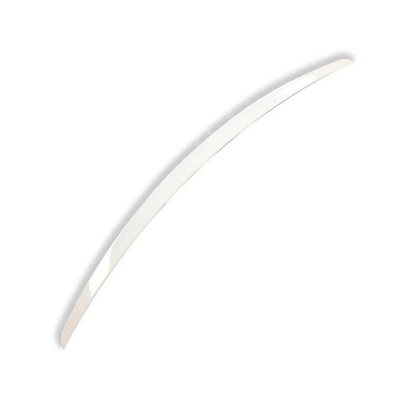 Für VW Passat B7 2011-2018 ABS Glänzend Schwarz Auto Statten Heckspoiler Kofferraumverkleidung Aufkleber Flügel Aus(ABS White) von DXLSAEU