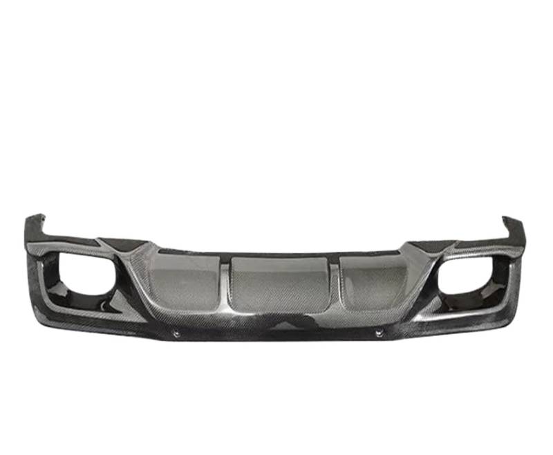 Für X2 F39 2018-2022 3D-Carbon-Faser-Auto-Stoßfänger Vorne Lippe + Heckdiffusor + Seitenschweller + Spoiler + Auspuffspitzen Body Kit(XL125V Black) von DXLSAEU