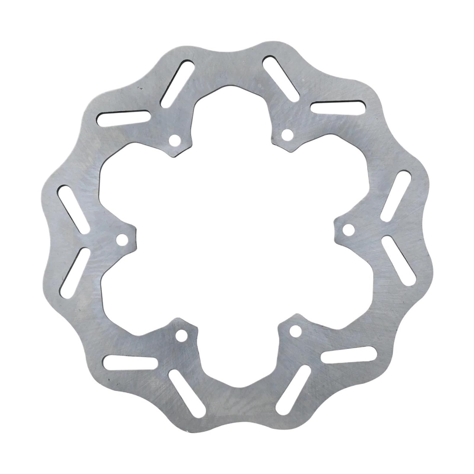 Für XC SX SXF TPI Sechs Tage EXC EXCF Für TC FX TX FE TE FC Motorrad 260MM 220MM Vorne Hinten Brems Motorrad Bremsscheibe(Rear Brake Disc) von DXLSAEU