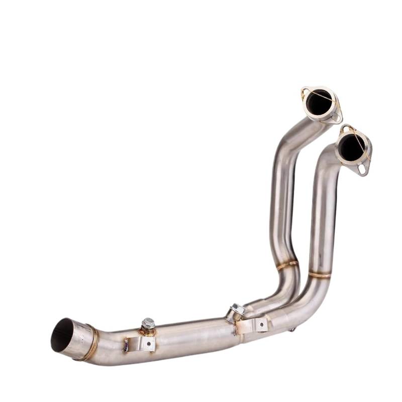 Motorrad Auspuff Für F900 R XR F900R F900XR Motorradauspuffanlage Escape Slip On Front Mid Pipe Optional Connect Oder 51MM Header(Type-A) von DXLSAEU