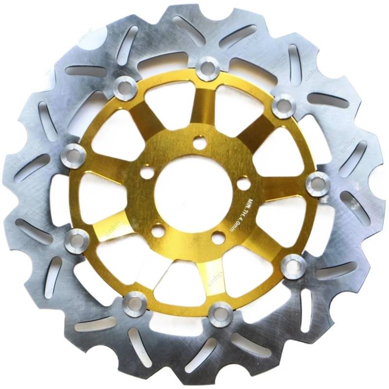Motorrad Bremsscheibe Für Für ZX6R 600 ZX-6R 1998-2001 2000 1999 01 00 99 98 Vorne Bremsscheibe Rotor Disk Vorne Bremsscheibe Rotor(FrontC) von DXLSAEU