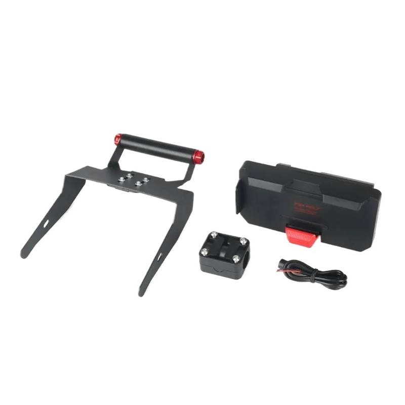 Motorrad Navigationshalterung Für ADV350 Adv350 ADV 350 2021 2022 2023 Motorrad Zubehör Navigation Halterung Vorne Bar Motorrad Telefon Halter GPS Halterung(Set) von DXLSAEU