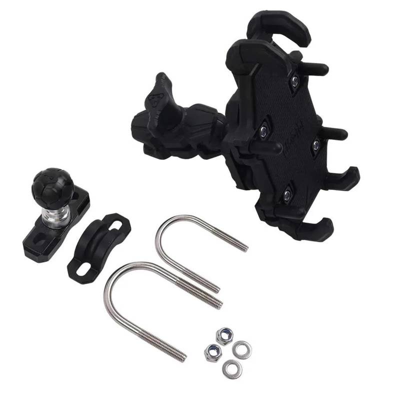 Motorrad Navigationshalterung Für Benelli Für TRK702 TRK 702 X TRK702X 2022 2023 + Motorrad SMART GPS Navigation Platte Halterung Lenker Adapter Telefon Halter(B Only Phone Holder) von DXLSAEU