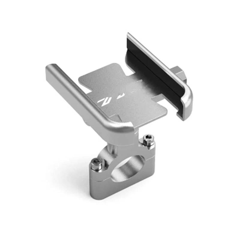Motorrad Navigationshalterung Für Benelli Für TRK702 TRK702X TRK 702X702X 2022 2023 2024 Handy Unterstützung Ständer Halter GPS Navigation Halterung Zubehör(H TRK Silver) von DXLSAEU