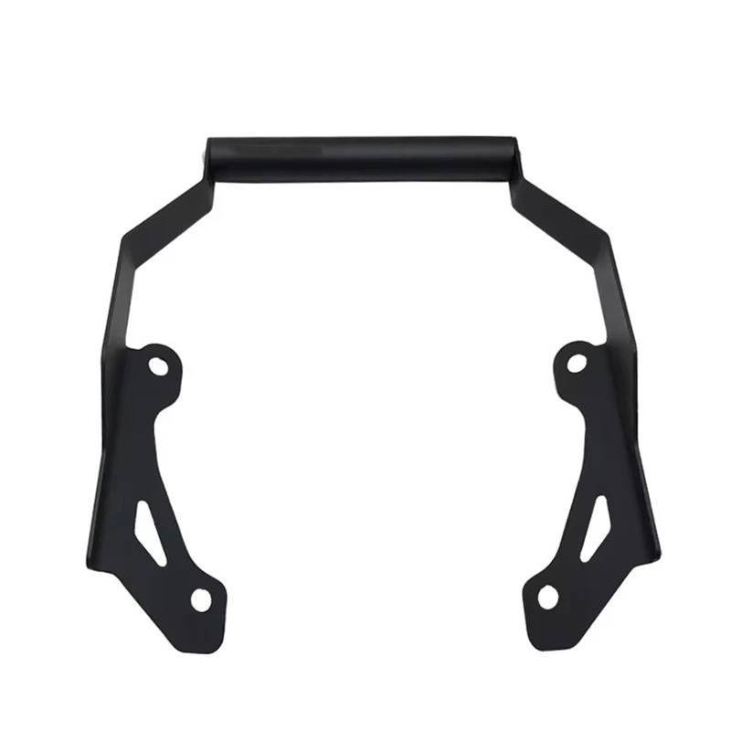 Motorrad Navigationshalterung Für NC750X 2021-2024 2023 GPS Navigation Halterung Front Bar Telefon GPS Halter Halterung Ständer Motorrad Handy Navigation Montieren Platte(NC750X Logo) von DXLSAEU