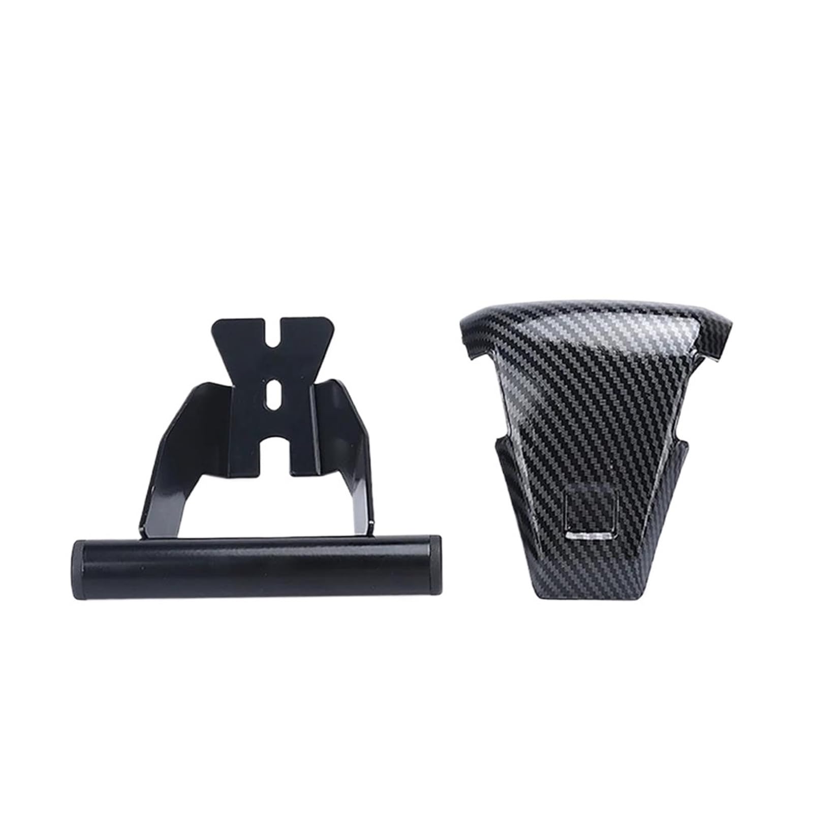 Motorrad Navigationshalterung Motorrad 25mm Fahren Recorder GPS Telefon Navigation Halterung Halter Halterung Ständer Motorrad Navigation Halterung Für NSS350 2021 2022 2023(Kohlefaser) von DXLSAEU