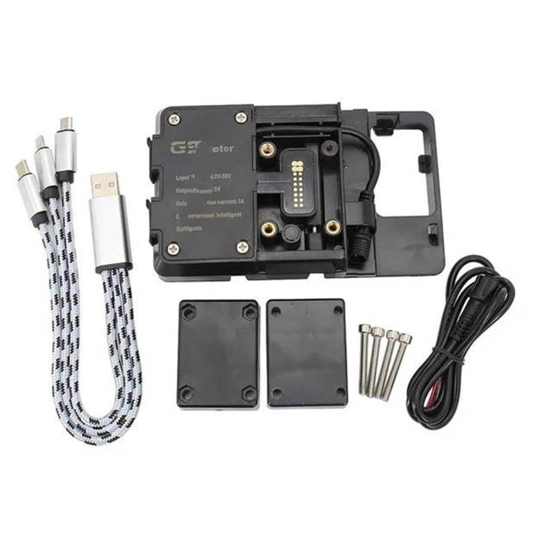 Motorrad Navigationshalterung Telefon GPS Navigation Platte Halterung Für F750gs F850gs F850 GS ADV Für Abenteuer Motorrad Windschutzscheibe Navigation Halterung(Phone Holder) von DXLSAEU
