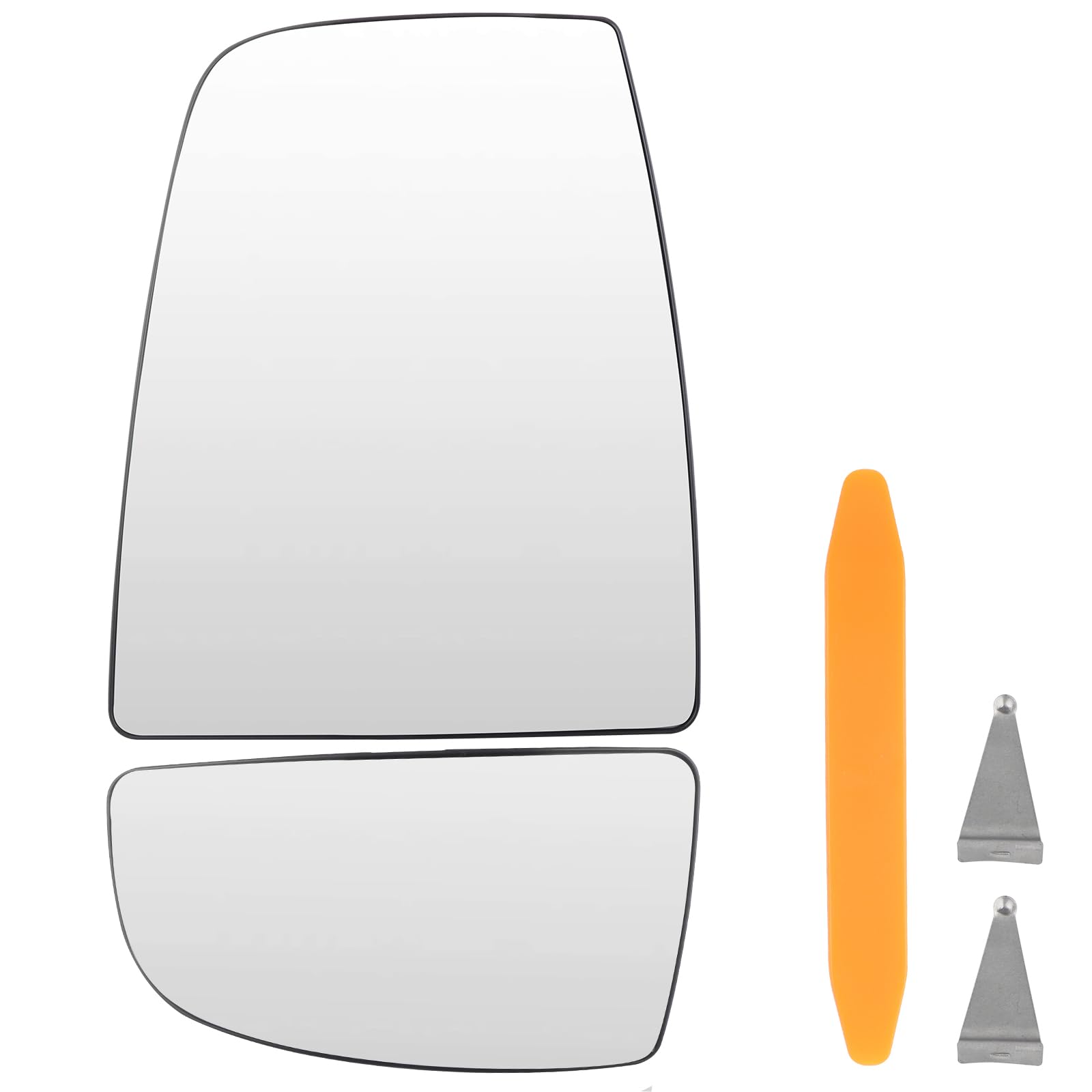 DXiongW Spiegelglas Ersatz Links Oben und Unten Seite für Ford Transit MK8 2014 2015 2016 2017 2018 2019 2020 Beheizbar Außenspiegel Glas Konvex mit Trägerplatte Umkehrlinse Rückfahrglas Autospiegel DXiongW Spiegelglas Ersatz Links Oben und Unten Seite für Ford Transit MK8 2014 2015 2016 2017 2018 2019 2020 Beheizbar Außenspiegel Glas Konvex mit Trägerplatte Umkehrlinse Rückfahrglas Autospiegel von DXiongW