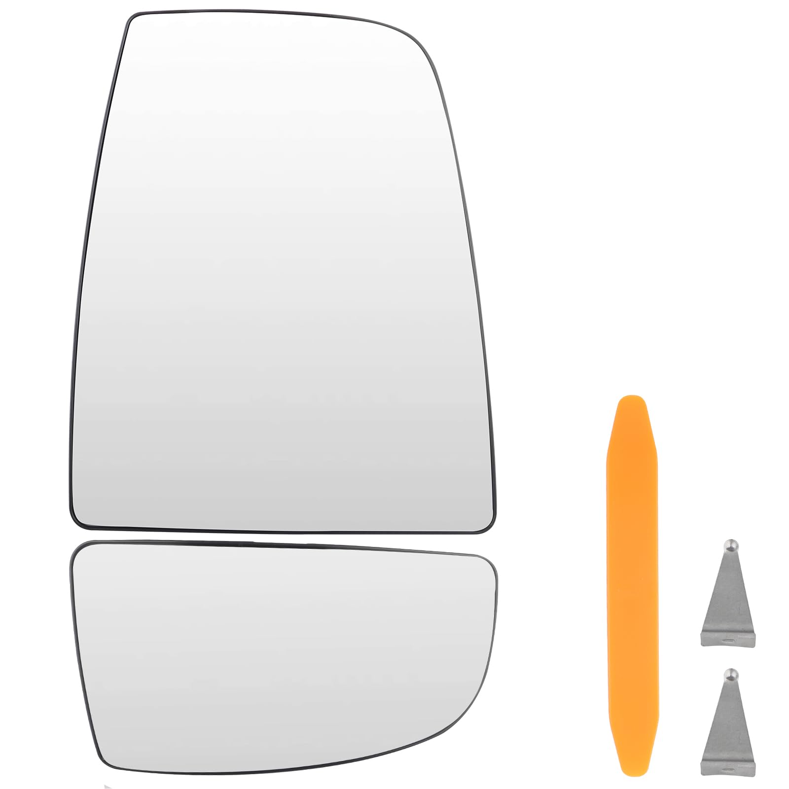 DXiongW Spiegelglas Ersatz Rechts Oben und Unten Seite für Ford Transit MK8 2014 2015 2016 2017 2018 2019 2020 Beheizbar Außenspiegel Glas Konvex mit Trägerplatte Umkehrlinse Rückfahrglas Autospiegel DXiongW Spiegelglas Ersatz Rechts Oben und Unten Seite für Ford Transit MK8 2014 2015 2016 2017 2018 2019 2020 Beheizbar Außenspiegel Glas Konvex mit Trägerplatte Umkehrlinse Rückfahrglas Autospiegel von DXiongW
