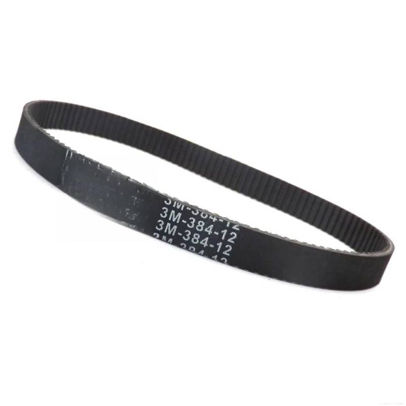 Antriebsriemen Keilriemen Gummizahnantriebsriemen HTD 384-3M-12 Elektroroller 384mm Länge von DYOG