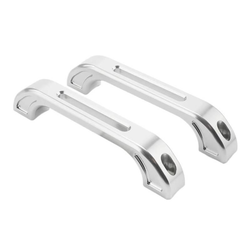 Für Defender 90 110 130 Front Interior Tür Griff Panel Pull Armlehne Handlauf Auto Innen Dach Sicherheit Griff Autotürgriff Auto vorne Links(Chrome Silver) von DYOG