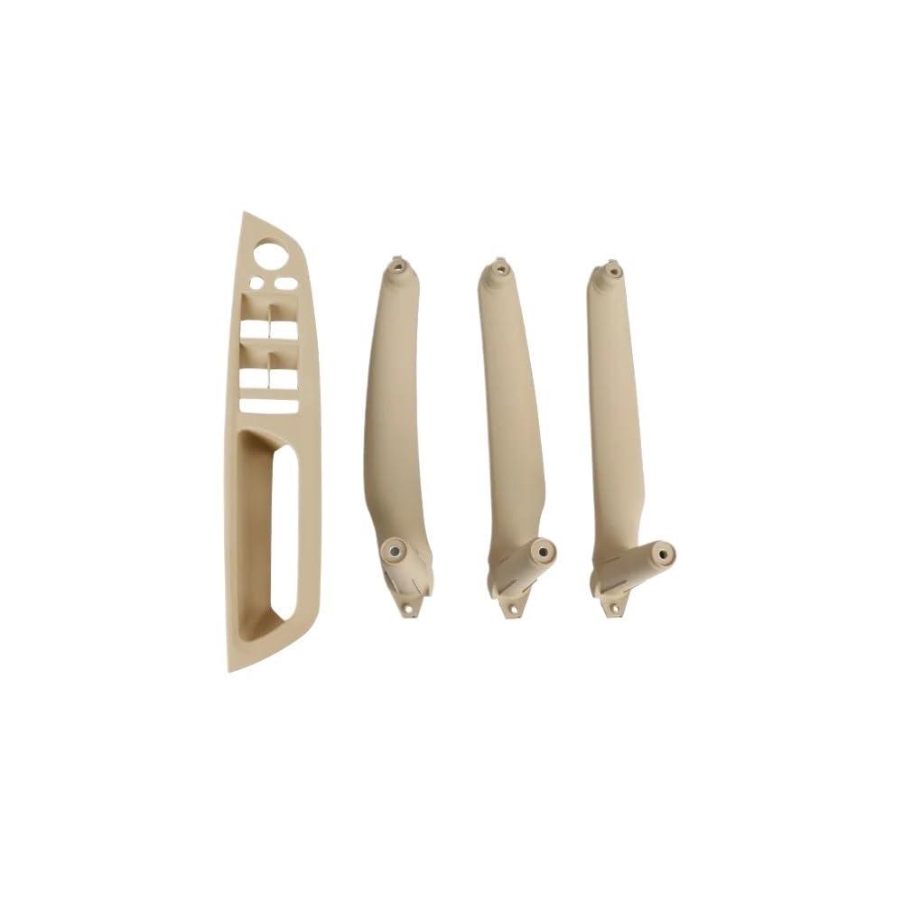 Für E70 Für E71 Für E72 Für X5 Für X6 LHD RHD Auto-Innentürgriff Innenverkleidung Verkleidung Griff Armlehne Ersatz Autotürgriff Auto vorne Links(Model A LHD Beige) von DYOG
