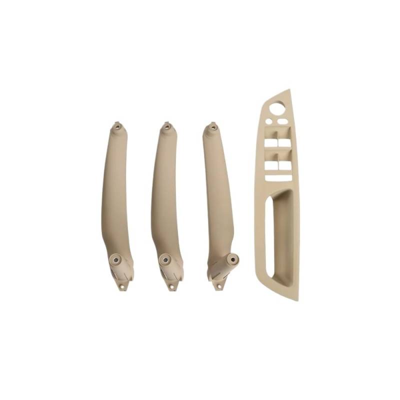 Für E70 Für E71 Für E72 Für X5 Für X6 LHD RHD Auto-Innentürgriff Innenverkleidung Verkleidung Griff Armlehne Ersatz Autotürgriff Auto vorne Links(Model A RHD Beige) von DYOG