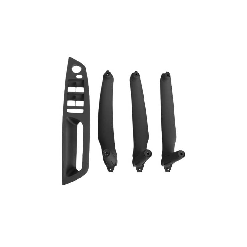 Für E71 Für E72 Für X5 Für X6 2007-2013 LHD RHD Armlehne Auto Innentürgriff Innenverkleidung Pull Trim Abdeckung Ersatz Autotürgriff Auto vorne Links(LHD Black Model B) von DYOG