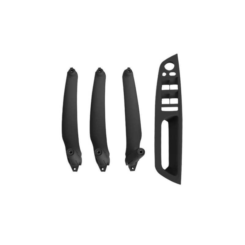 Für E71 Für E72 Für X5 Für X6 2007-2013 LHD RHD Armlehne Auto Innentürgriff Innenverkleidung Pull Trim Abdeckung Ersatz Autotürgriff Auto vorne Links(RHD Black Model A) von DYOG