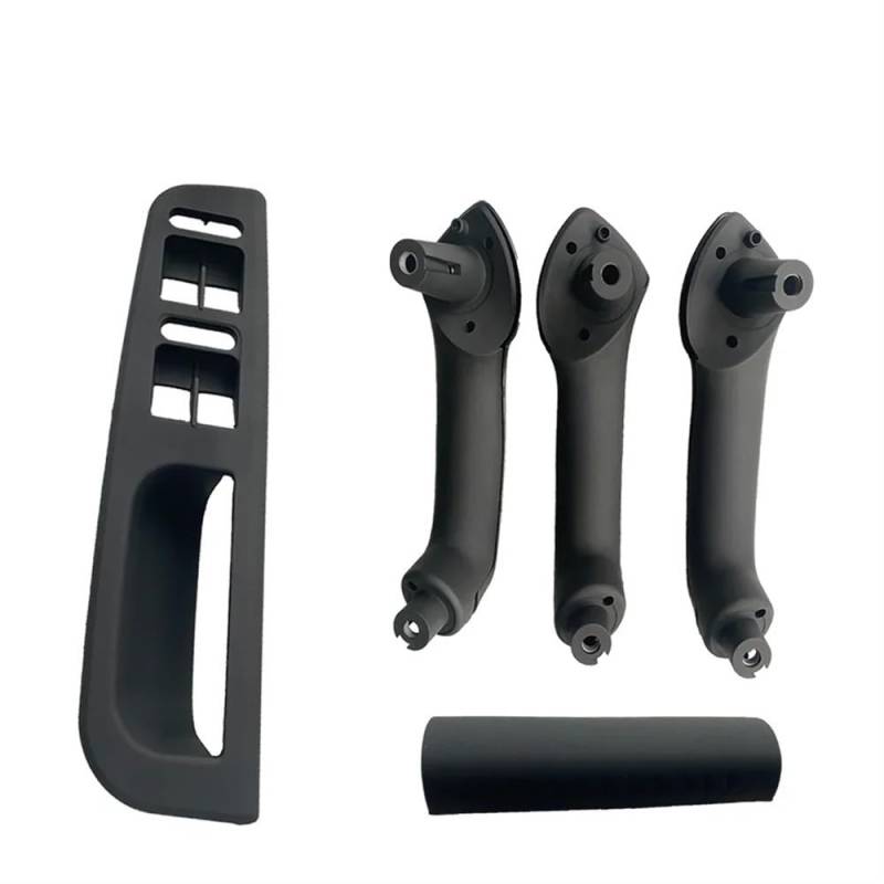Für Golf 4 Für GTI R32 A4 Für MK4 1999-2004 3B1867171D 1set X5 Carbon Filber/Schwarz Innen Tür Griffe Schalter Panel Autotürgriff Auto vorne Links(5PCS-Black) von DYOG