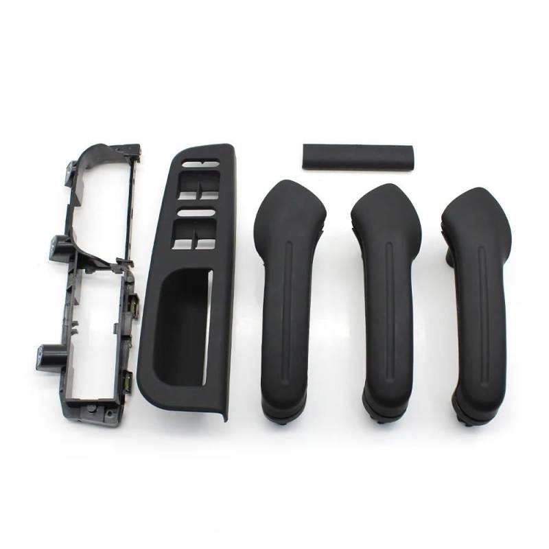 Für Golf 4 Für MK4 1999 2000 2001 2002 2003 2004 LHD Auto Vorne Hinten Links Rechts Schwarz Tür Pull Haltegriff Autotürgriff Auto vorne Links(LHD 9PCS) von DYOG