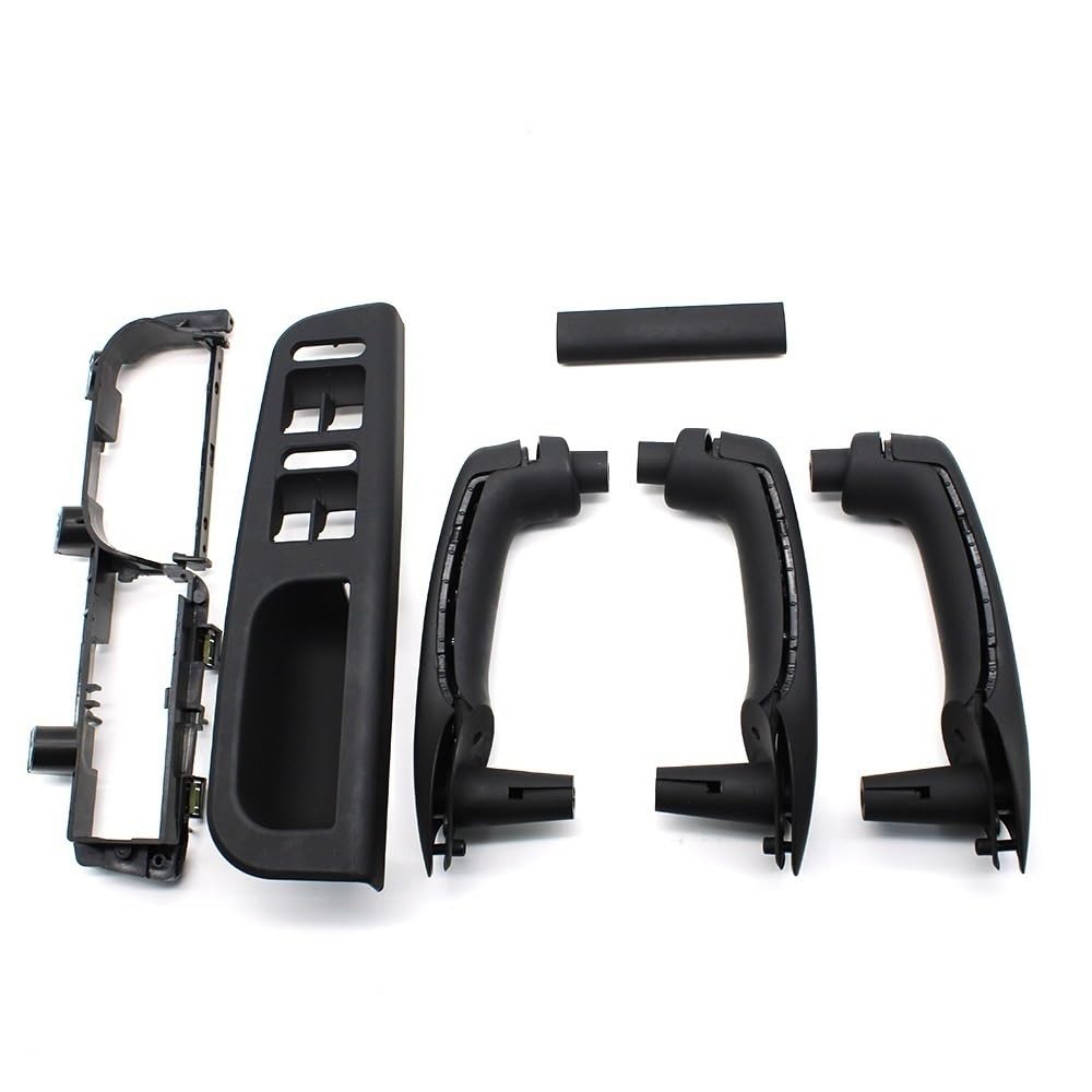 Für Golf 4 Für MK4 1999-2004 Innen Auto Tür Armlehne Abdeckung Panel Pull Griff Greifen Abdeckung Ersatz Autotürgriff Auto vorne Links(9PCS Set) von DYOG