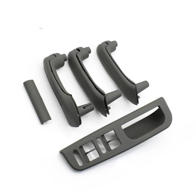 Für Golf 4 Für MK4 1999-2004 LHD Auto Vorne Hinten Links Rechts Tür Pull Haltegriff Abdeckung Panel Trim Autotürgriff Auto vorne Links(Gray 8PCS) von DYOG