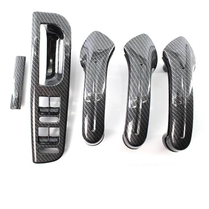 Für Golf Für MK4 1998 1999 2000 2001 2002 2003 2004 2005 Carbon Faser Farbe Innen Tür Griff Armlehne Autotürgriff Auto vorne Links von DYOG