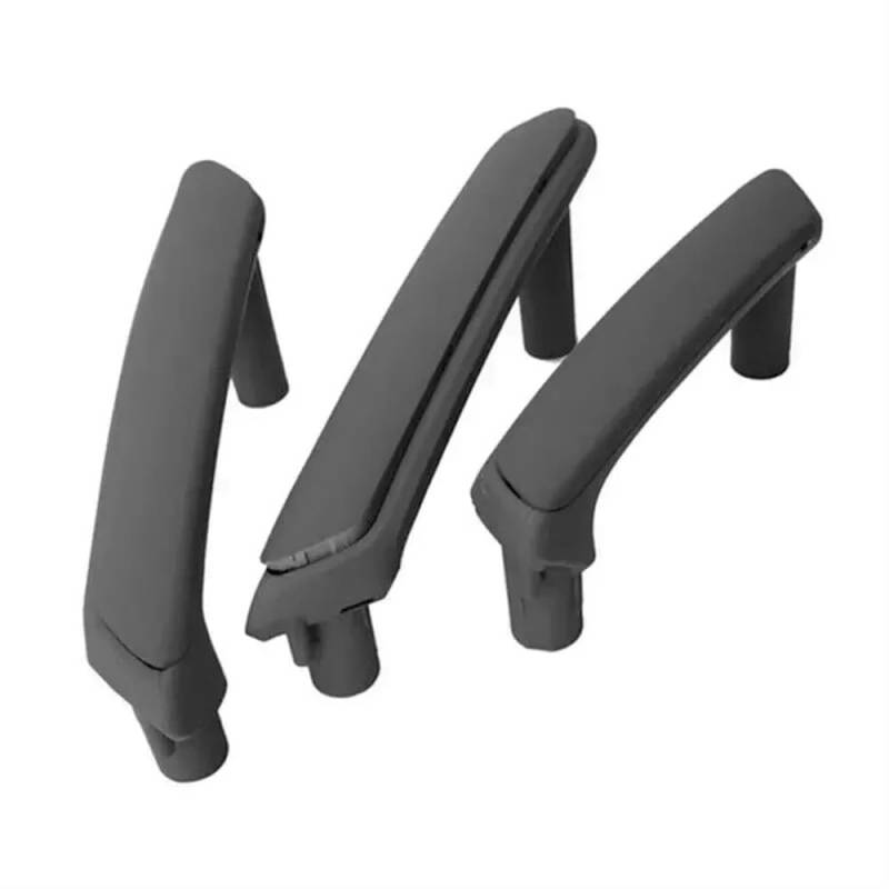Für Passat Für B5.5 1998-2004 3-teiliges Auto-Innentür-Zug-Haltegriff-Trimmabdeckung Autozubehör Autotürgriff Auto vorne Links(Black) von DYOG