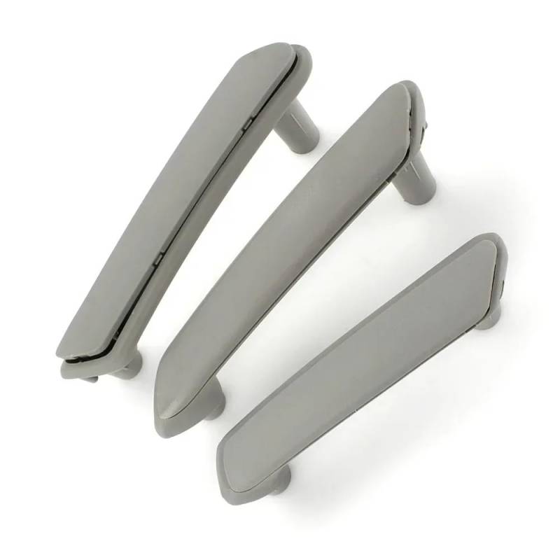 Für Passat Für B5.5 1998-2004 3-teiliges Auto-Innentür-Zug-Haltegriff-Trimmabdeckung Autozubehör Autotürgriff Auto vorne Links(Grey) von DYOG