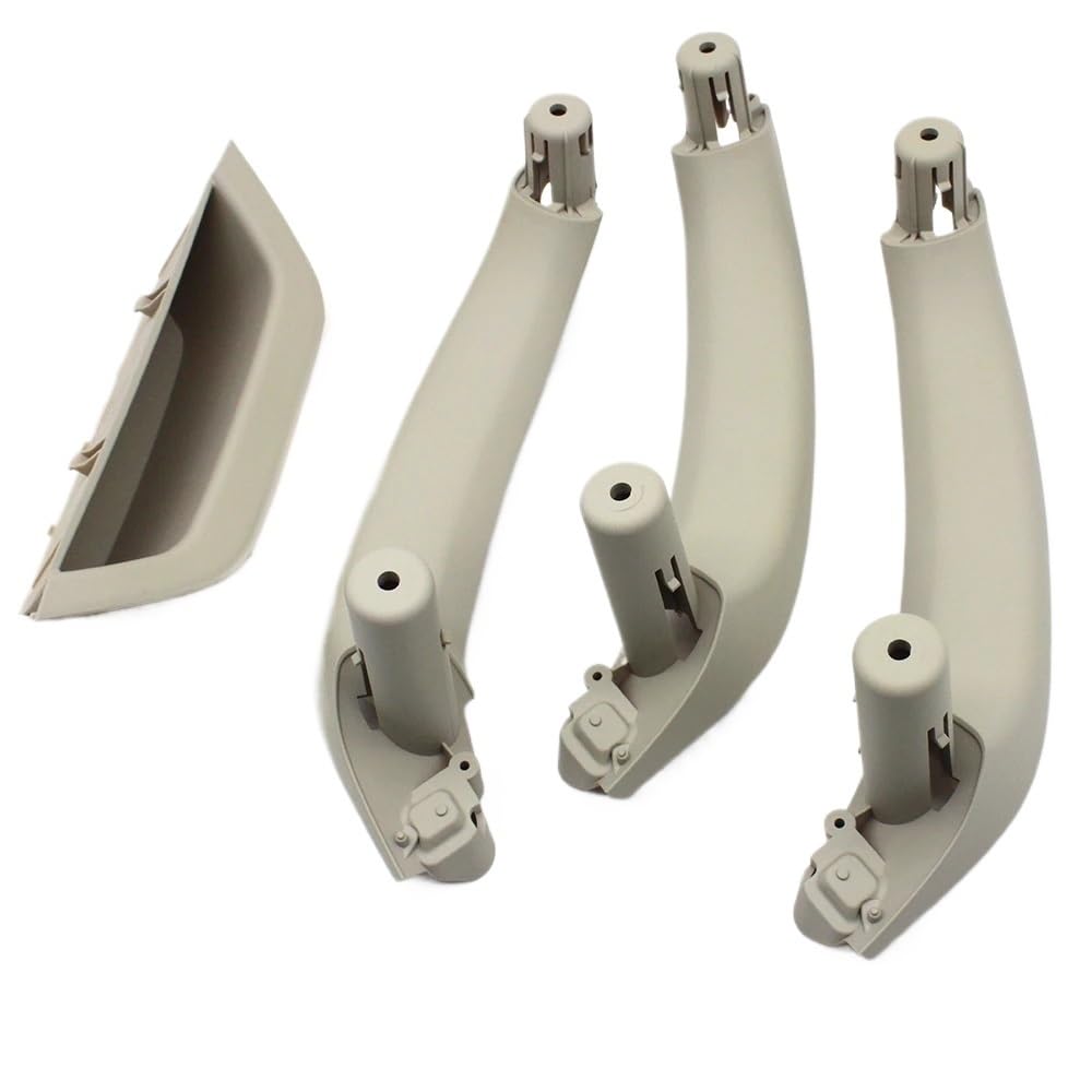 Für X3 Für X4 Für F25 Für F26 2010-2016 Innenausstattung Autotür Armlehne Panel Kunststoff Türgriff Abdeckung Trim Ersatz Autotürgriff Auto vorne Links(Oyster 4PCS Set) von DYOG