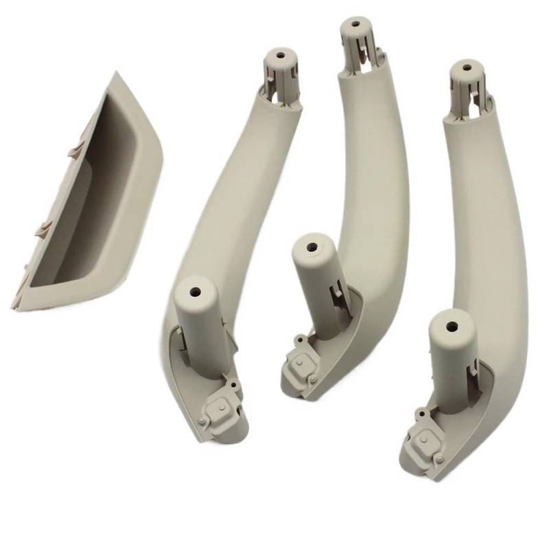 Für X3 Für X4 Für F25 Für F26 2010-2016 Innenausstattung Autotür Armlehne Panel Kunststoff Türgriff Abdeckung Trim Ersatz Autotürgriff Auto vorne Links(Oyster 4PCS Set) von DYOG