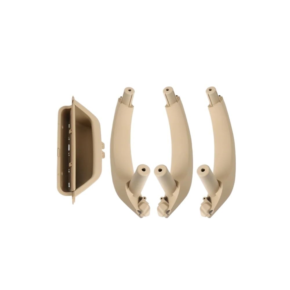 Für X3 Für X4-Serie Für F25 Für F26 LHD RHD Autotürgriff Innenverkleidung Zugverkleidung Abdeckung Griffsätze 4-teilige Armlehne Autotürgriff Auto vorne Links(LHD Beige) von DYOG