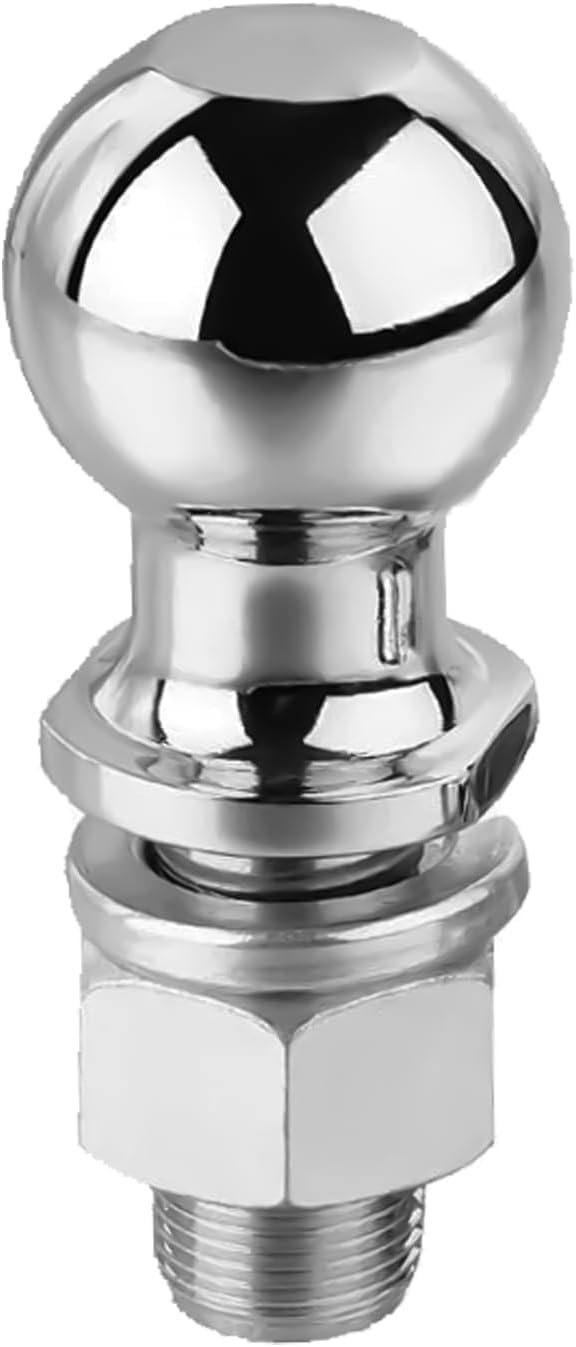 Anhängerkupplungskugel 50mm Kugelkopfbolzen Ackerschiene Gerade Kugelkopf, für Ackerschiene bis 5 Tonnen Traktor Verlängerung (22MM) von DYOUen
