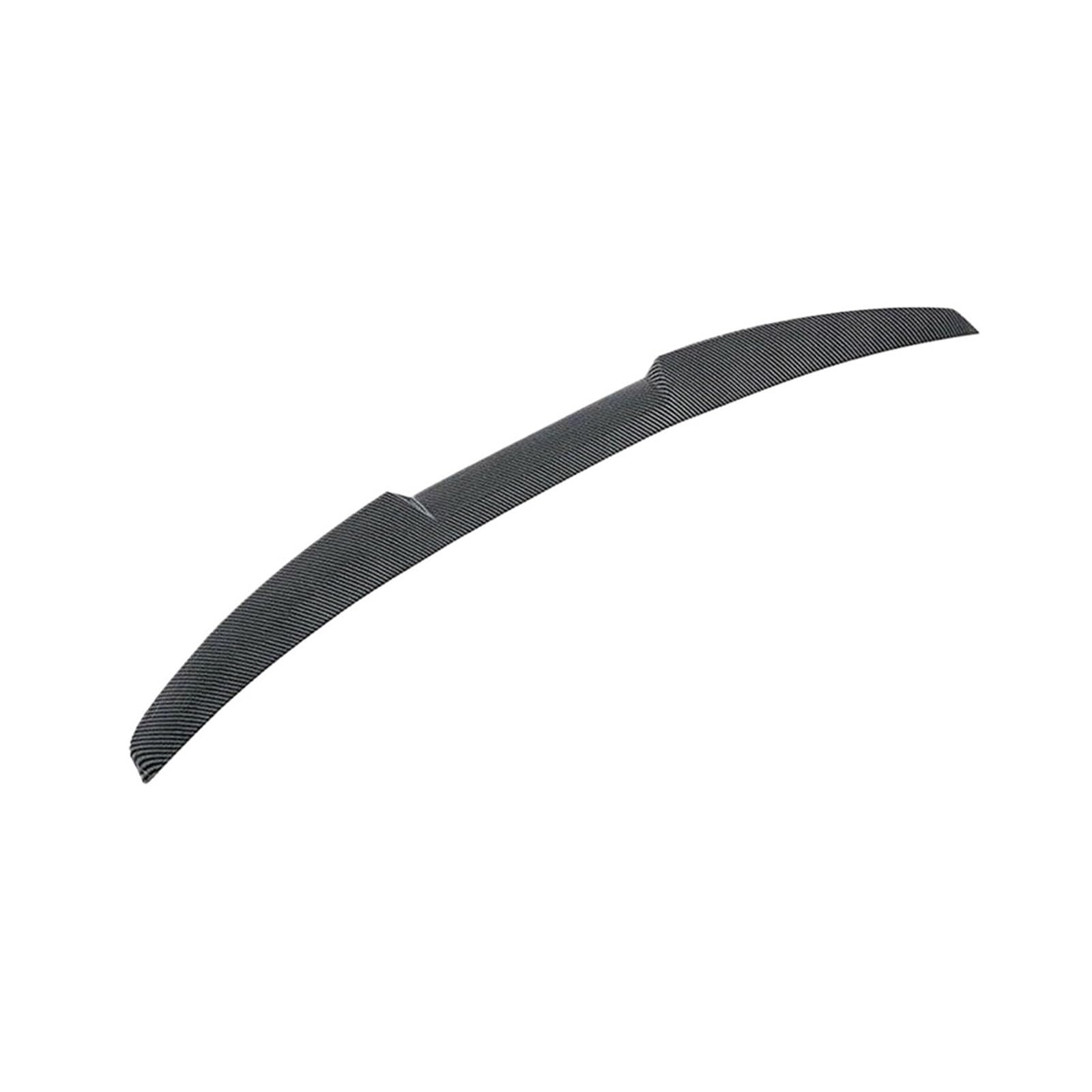 120 cm Auto Dachlippe Flügel Spoiler Carbon Look Universal Heckspoiler Flügel TPU Material kompatibel for Benz BMW Audi Civic Subaru Tesla(Carbon Fiber) von DZLCGJYX