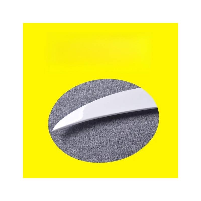 2000–2005, kompatibel mit Toyota CELICA, Kofferraumspoiler mit LED-Leuchten, ABS-Kunststoff, glänzend schwarz, Spoiler for Kofferraum, Kofferraumflügel(White) von DZLCGJYX
