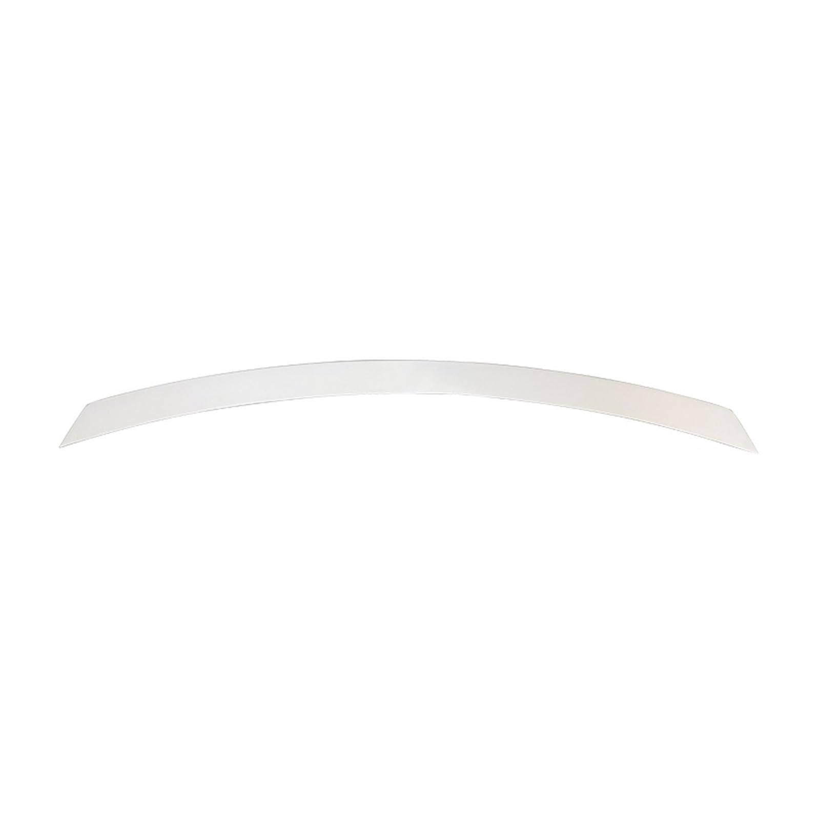 2013–2020, kompatibel mit Jeep Grand Cherokee, hinteres Dach und mittlerer Spoiler, Kofferraumflügellippe, glänzend schwarz/Carbonfaser-Look von ABS, Body-Kit-Dekoration(Mid White) von DZLCGJYX