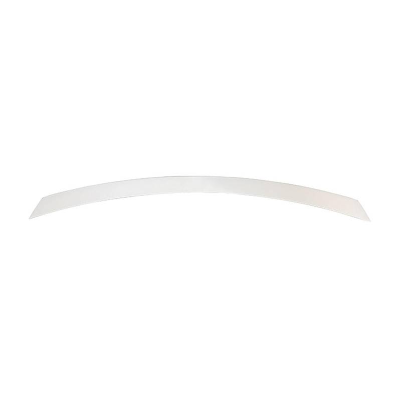 2013–2020, kompatibel mit Jeep Grand Cherokee, hinteres Dach und mittlerer Spoiler, Kofferraumflügellippe, glänzend schwarz/Carbonfaser-Look von ABS, Body-Kit-Dekoration(Mid White) von DZLCGJYX