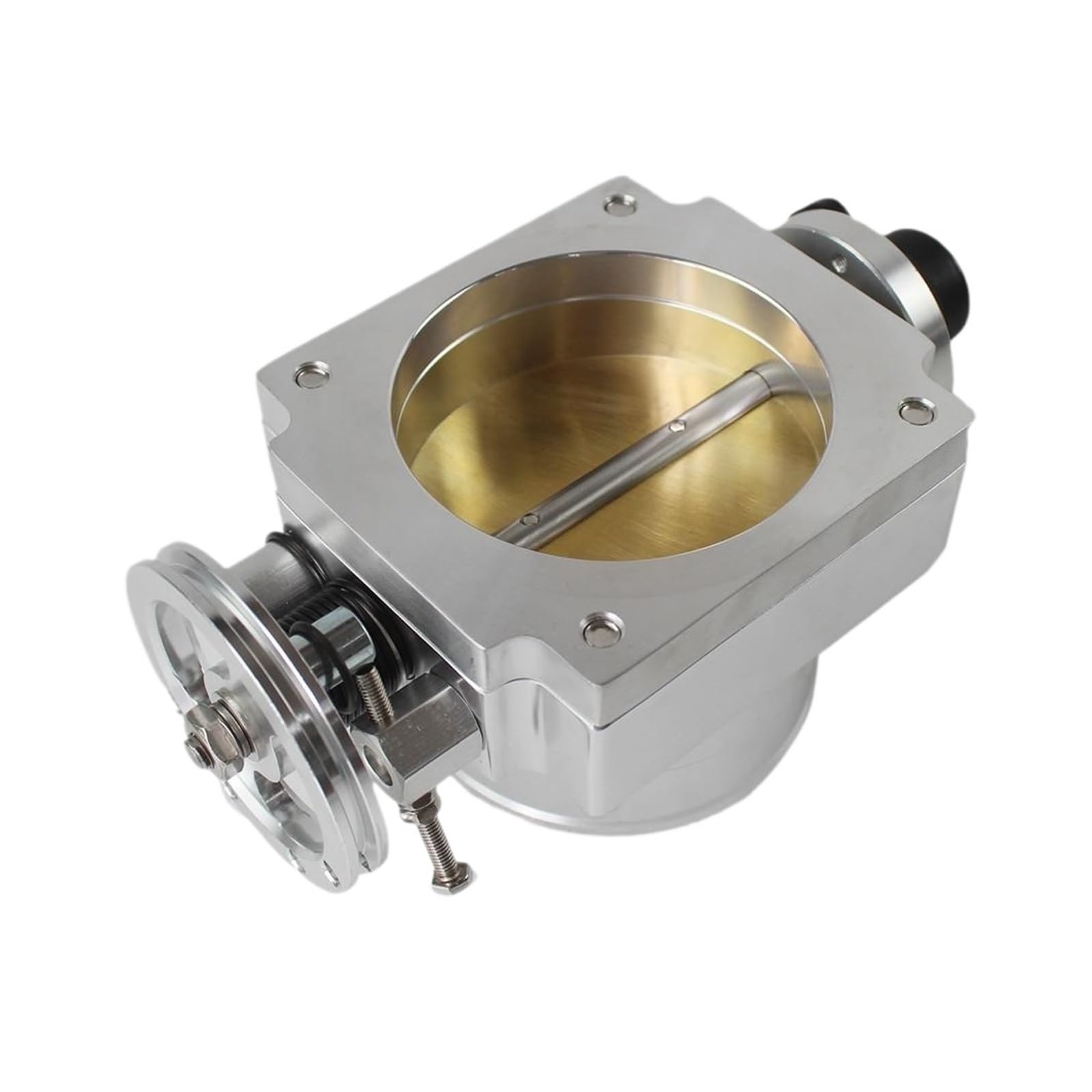 90-mm-Drosselklappengehäuse mit TPS-Sensor, kompatibel for Toyota Supra 1JZ / 2JZ, Silber 90-mm-Drosselklappengehäuse mit TPS-Sensor, kompatibel for Toyota Supra 1JZ / 2JZ, Silber von DZLCGJYX