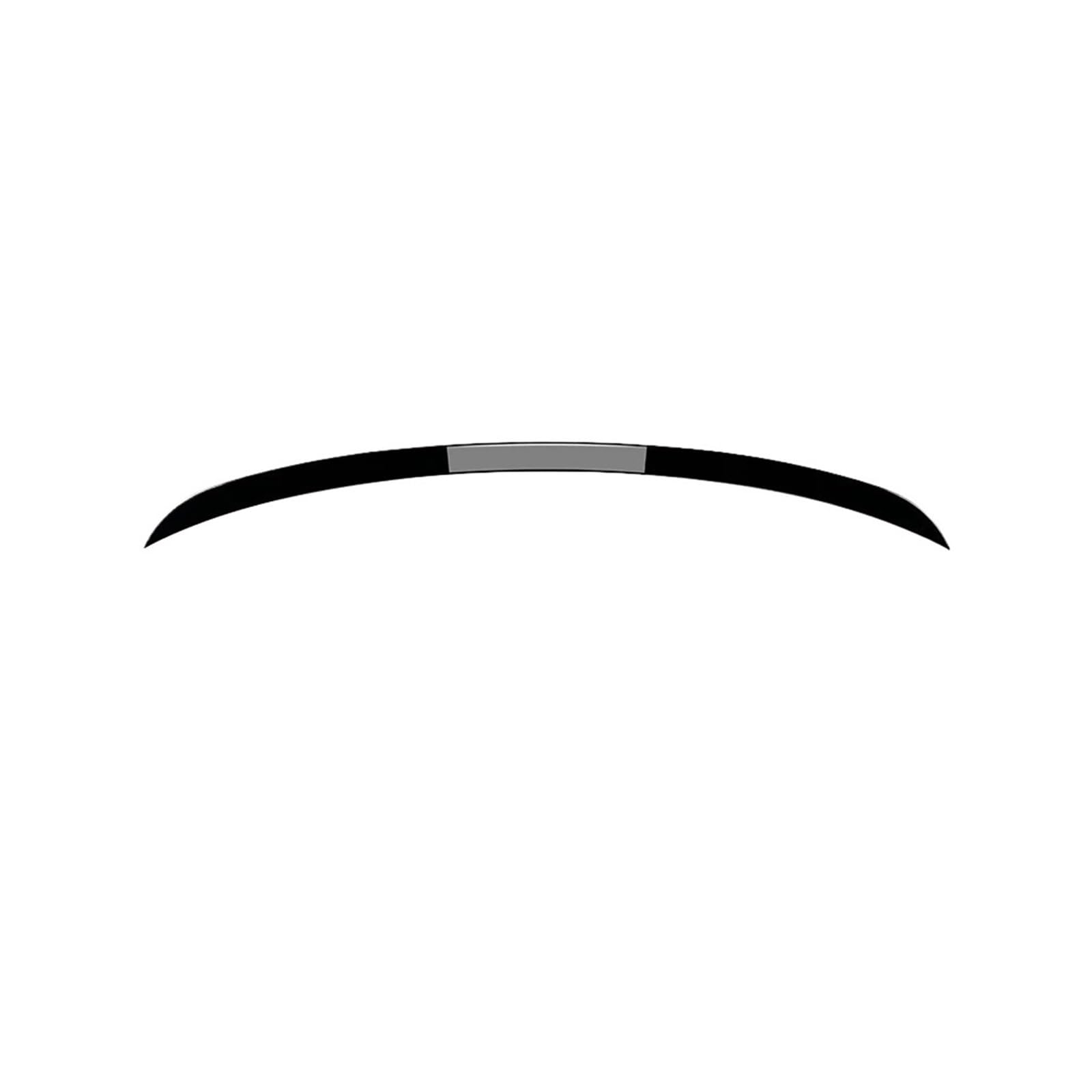 Auto Hinten Heckspoiler Flügel Dach Spoiler Flügel Kompatibel for VW Polo 6R 6C 2009-2017 Auto Zubehör(Gloss Black) von DZLCGJYX