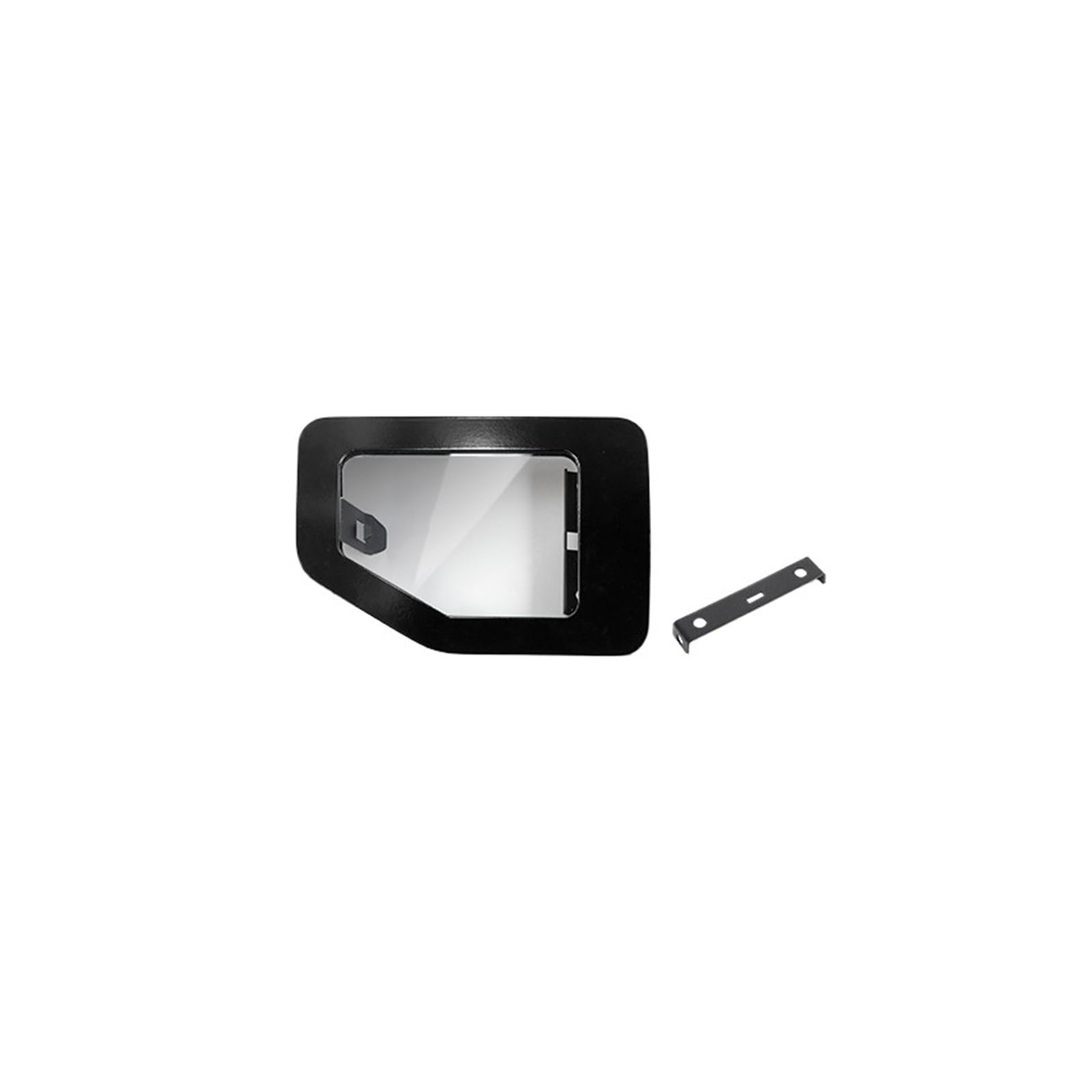 Auto Transparent Gas Tankdeckel Abdeckung Dekoration Kompatibel for Suzuki Jimny JB64 JB74 2019 2020 2021 2022 2023 Zubehör(Black) von DZLCGJYX