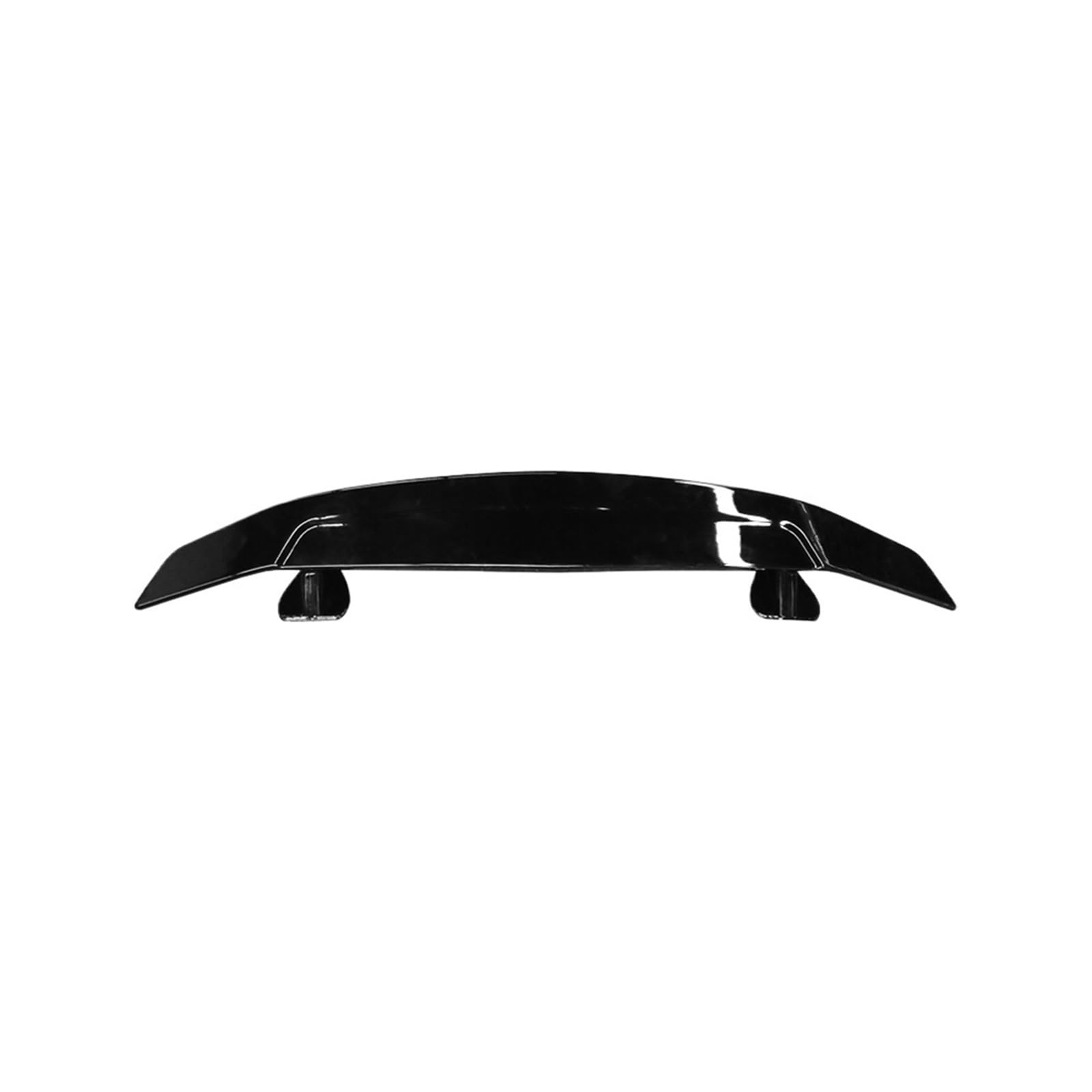 Auto Zubehör Kompatibel for Lincoln MKZ 2017-2020 3D Carbon Fiber Hinten Fließheck Auto Stamm Flügel Tuning Auto Spoiler for Limousine Hinten(Gloss Black) von DZLCGJYX