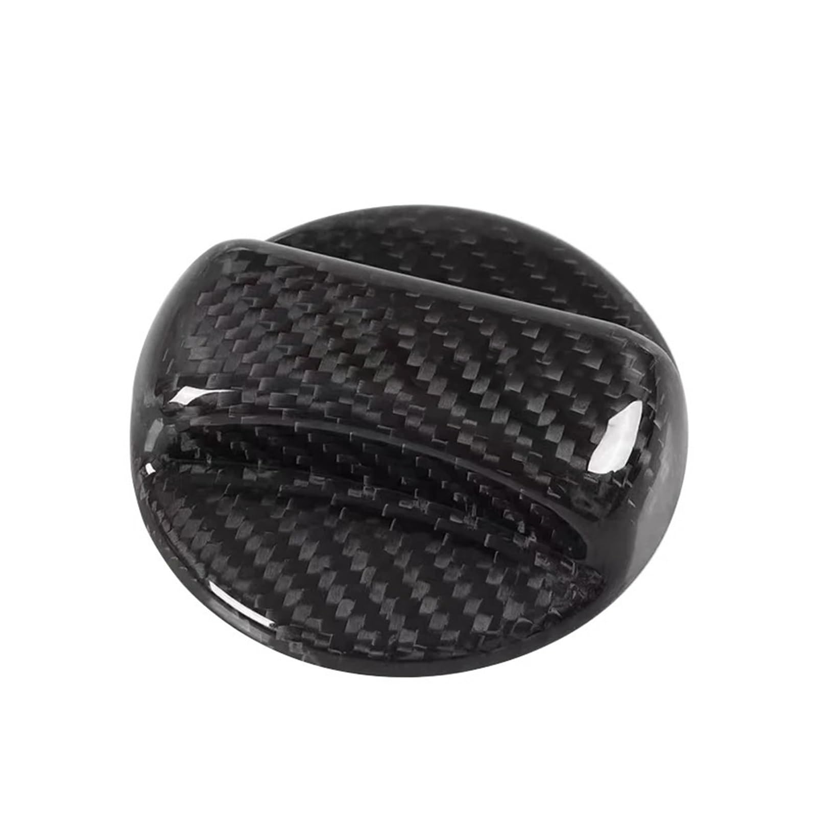 Carbon-Faser-Kraftstofftank-Abdeckungs-Ordnung, kompatibel for Nissan X-Trail Teana Sylphy Qashqai X-TRAIL Tiida Kicks Lannia Teana Ariya Zubehör(No LoGo) von DZLCGJYX