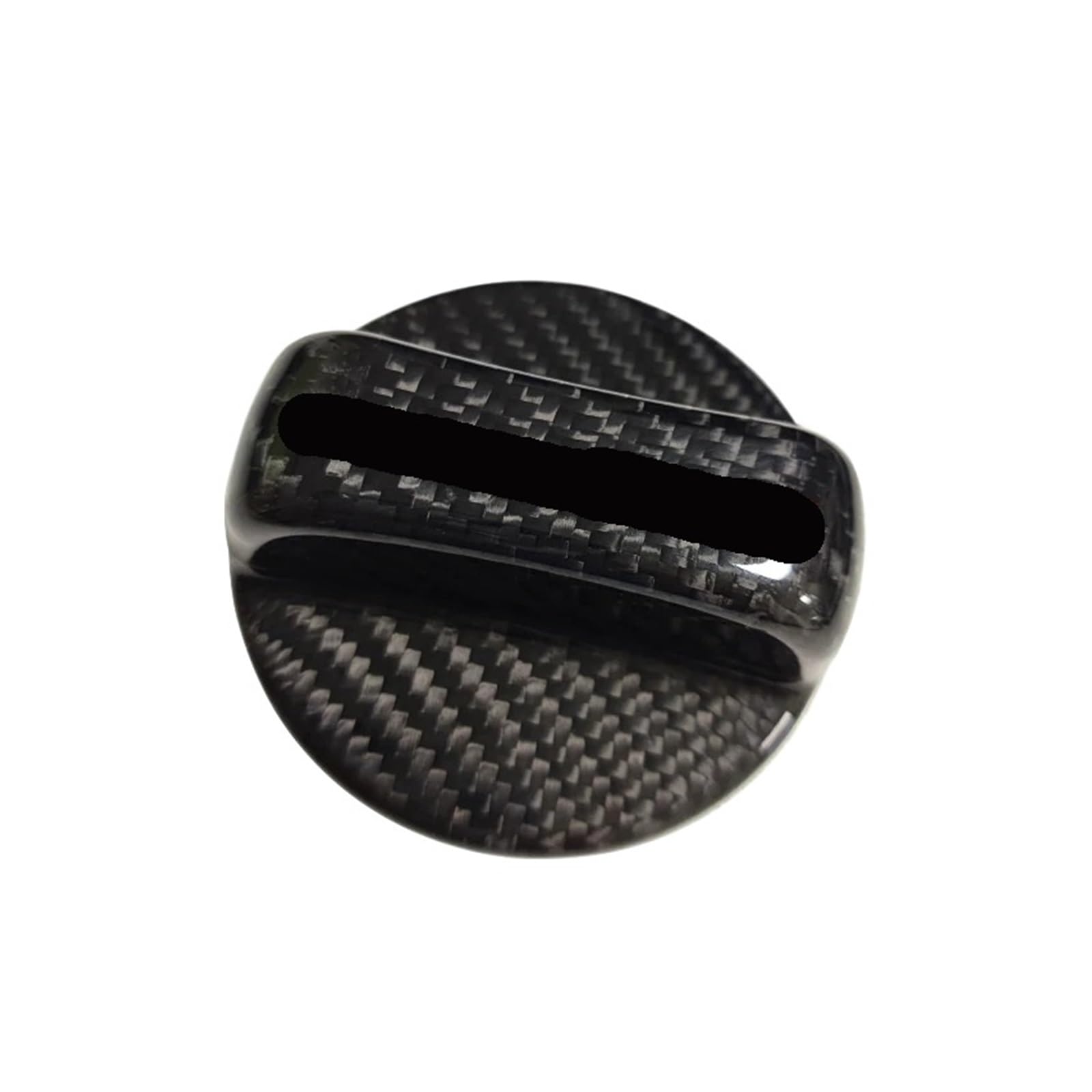 Carbon-Faser-Kraftstofftank-Abdeckungs-Ordnung, kompatibel for Nissan X-Trail Teana Sylphy Qashqai X-TRAIL Tiida Kicks Lannia Teana Ariya Zubehör(With logo) von DZLCGJYX