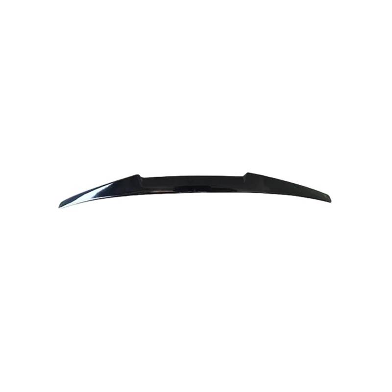 For 1999–2005 kompatibel for BMW 3er E46 M3 M4 Stil glänzend schwarz Carbon Heckklappe Spoilerflügel Auto Außen Tuning Zubehör Teil(2D Glossy Black) von DZLCGJYX
