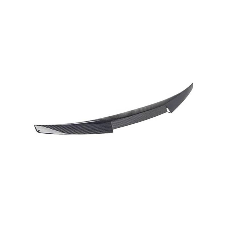 For 1999–2005 kompatibel for BMW 3er E46 M3 M4 Stil glänzend schwarz Carbon Heckklappe Spoilerflügel Auto Außen Tuning Zubehör Teil(2D Real Carbon Fibe) von DZLCGJYX
