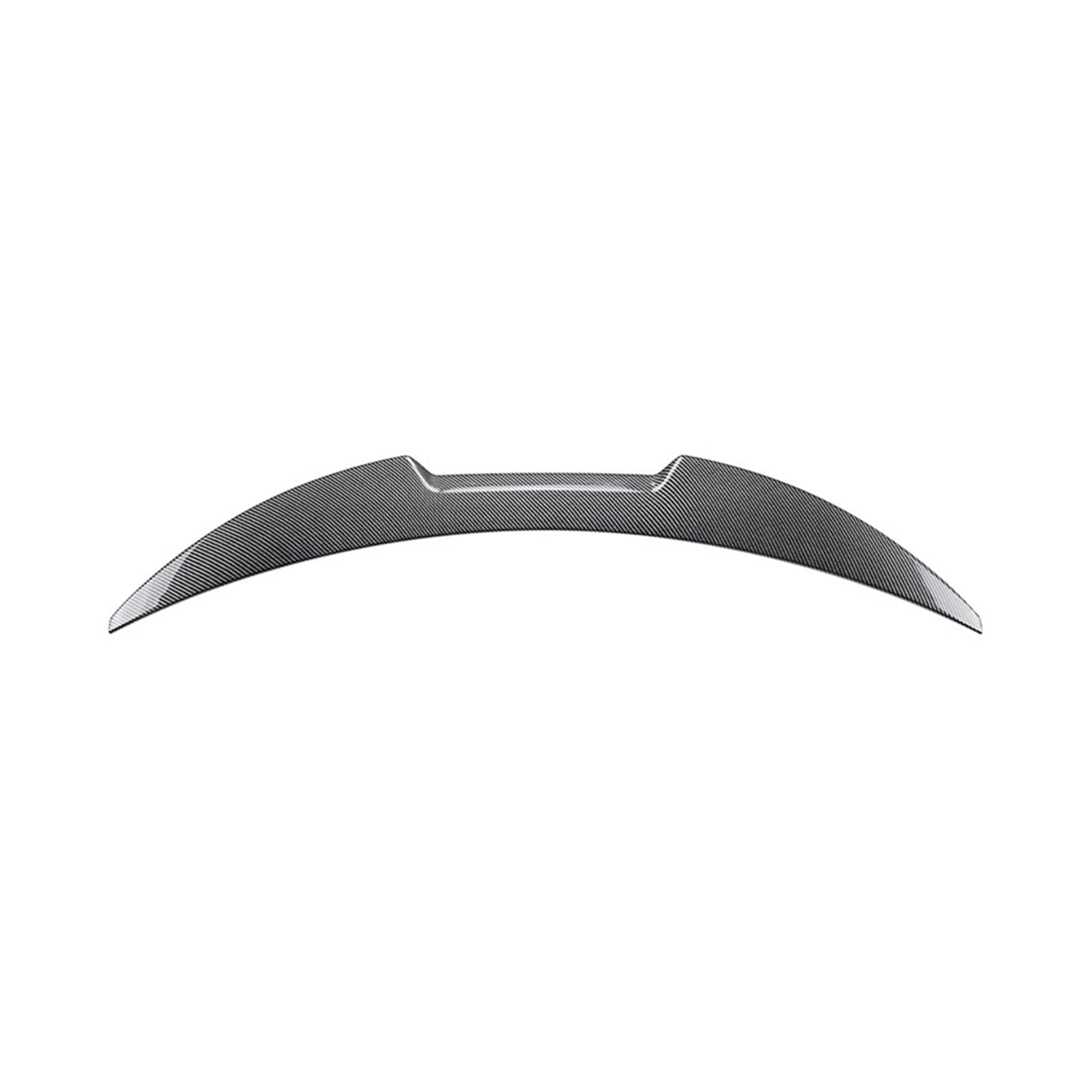 Glänzendes Schwarz, kompatibel for BMW X6 E71 2008–2014, Heckklappe, Splitter, Lippe, Spoiler, Heckspoiler, Flügel, ABS, Heckklappe(Carbon Black) von DZLCGJYX