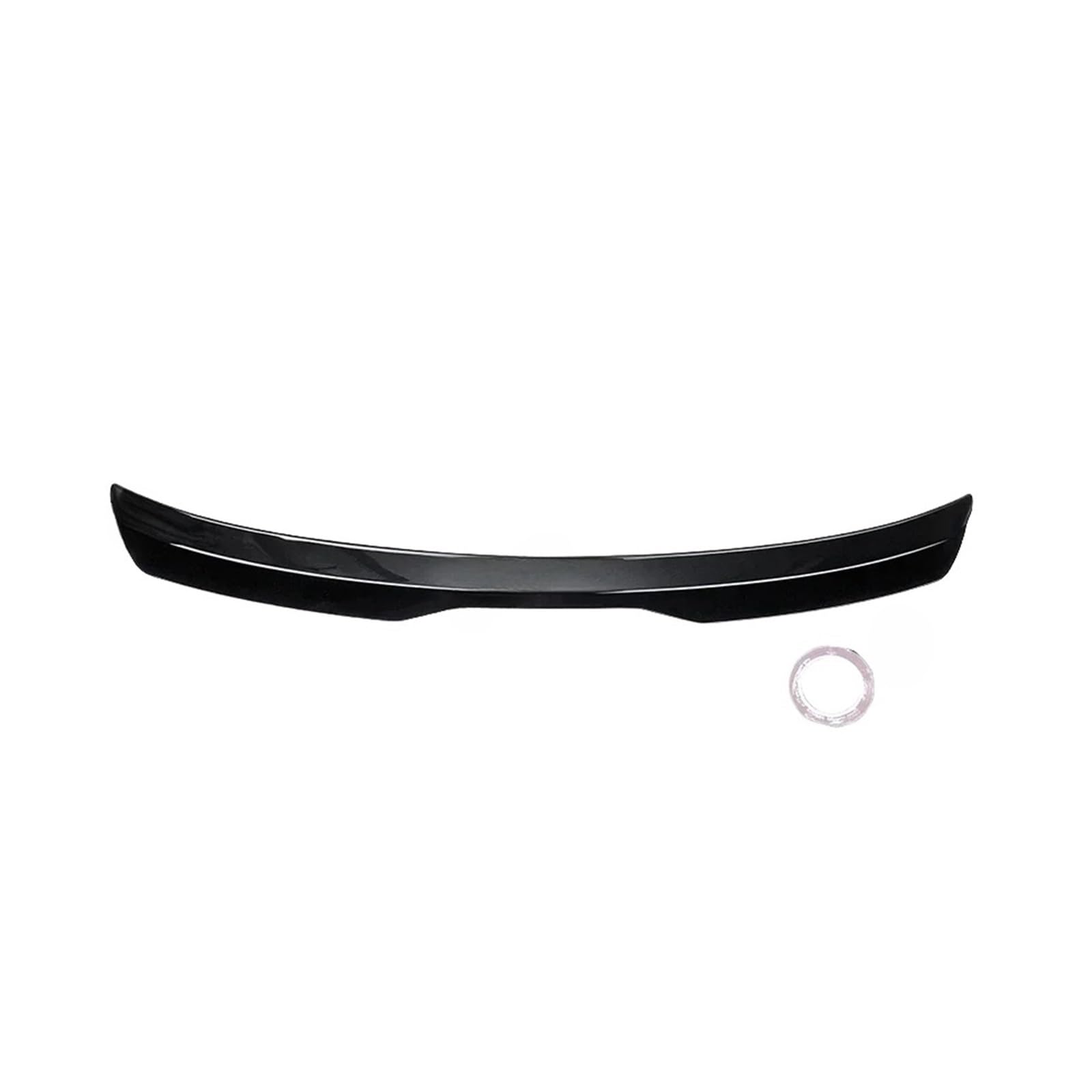 Heckspoiler Kompatibel for Seat Leon MK4 2020-2021 Schrägheck Auto Heckflügel Tuning Universal Spoiler Styling Dekoration Autozubehör(Gloss Black) von DZLCGJYX