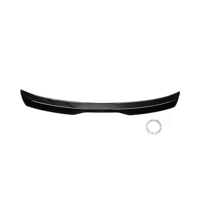 Heckspoiler Kompatibel for Seat Leon MK4 2020-2021 Schrägheck Auto Heckflügel Tuning Universal Spoiler Styling Dekoration Autozubehör(Gloss Black) von DZLCGJYX