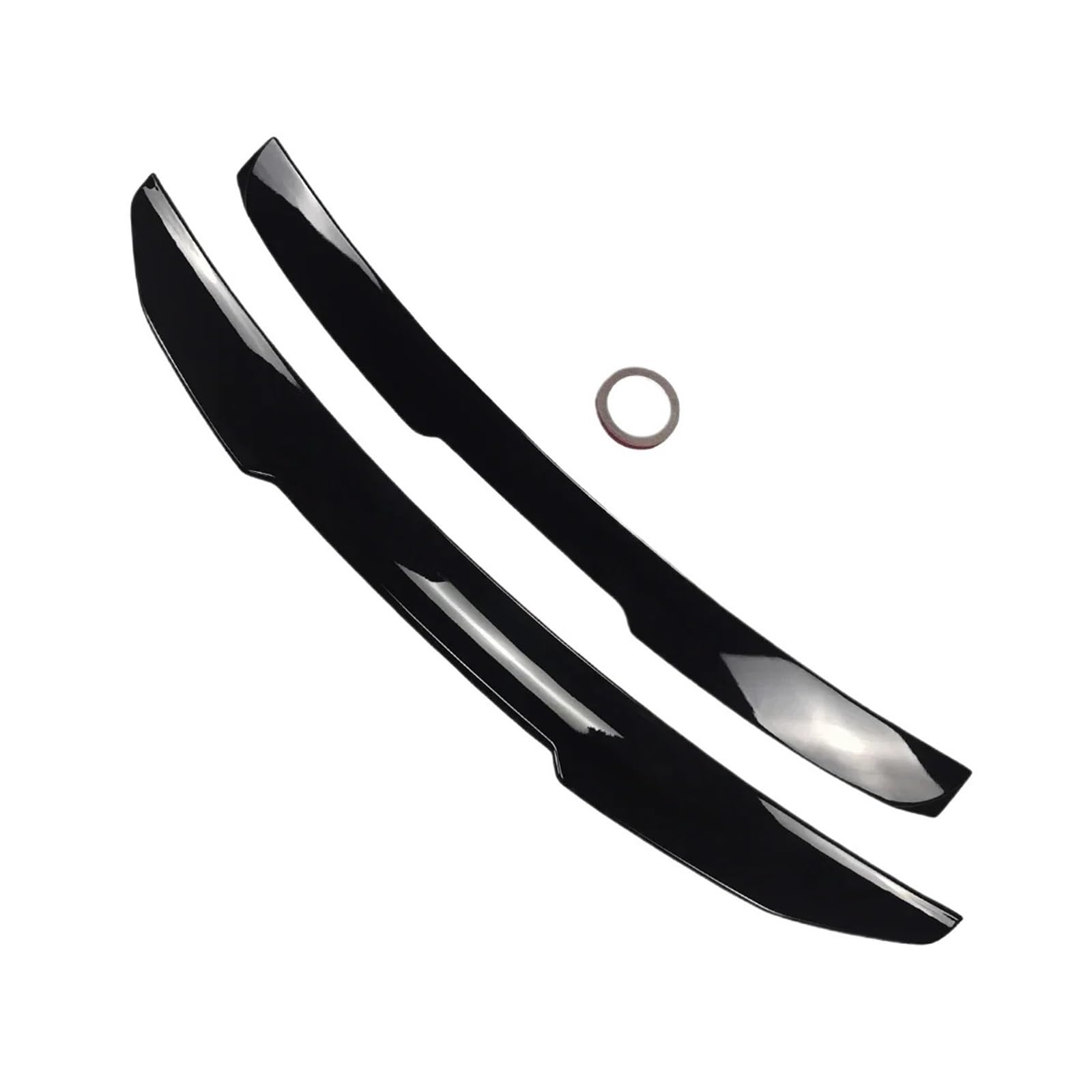 Heckspoiler im PSM-Stil und Dachheckflügel im MP-Stil, kompatibel mit BMW E60 5er-Serie 520d 530i 530d 535i M5, Heck-Bodykits, Heck-Tuning 2003–2010(Set Gloss Black) von DZLCGJYX