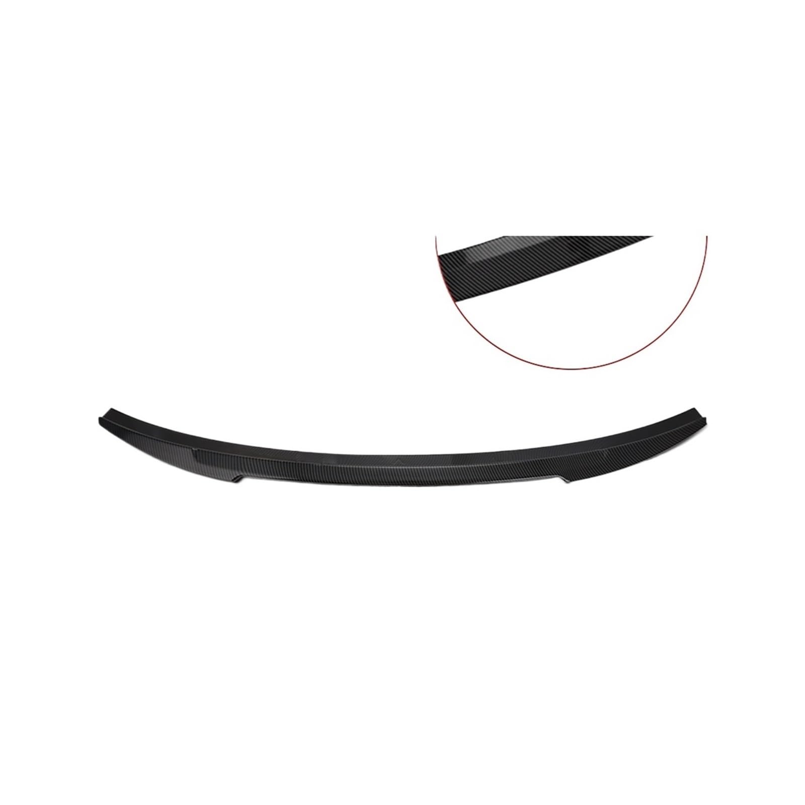 Kofferraumspoiler kompatibel for CHANGAN UNI-V Heckflügel 2022 2023, außen, dekoratives Ducktail-Zubehör, Kohlefaser-Refit-Spoiler(Carbon Fiber Pattern) von DZLCGJYX