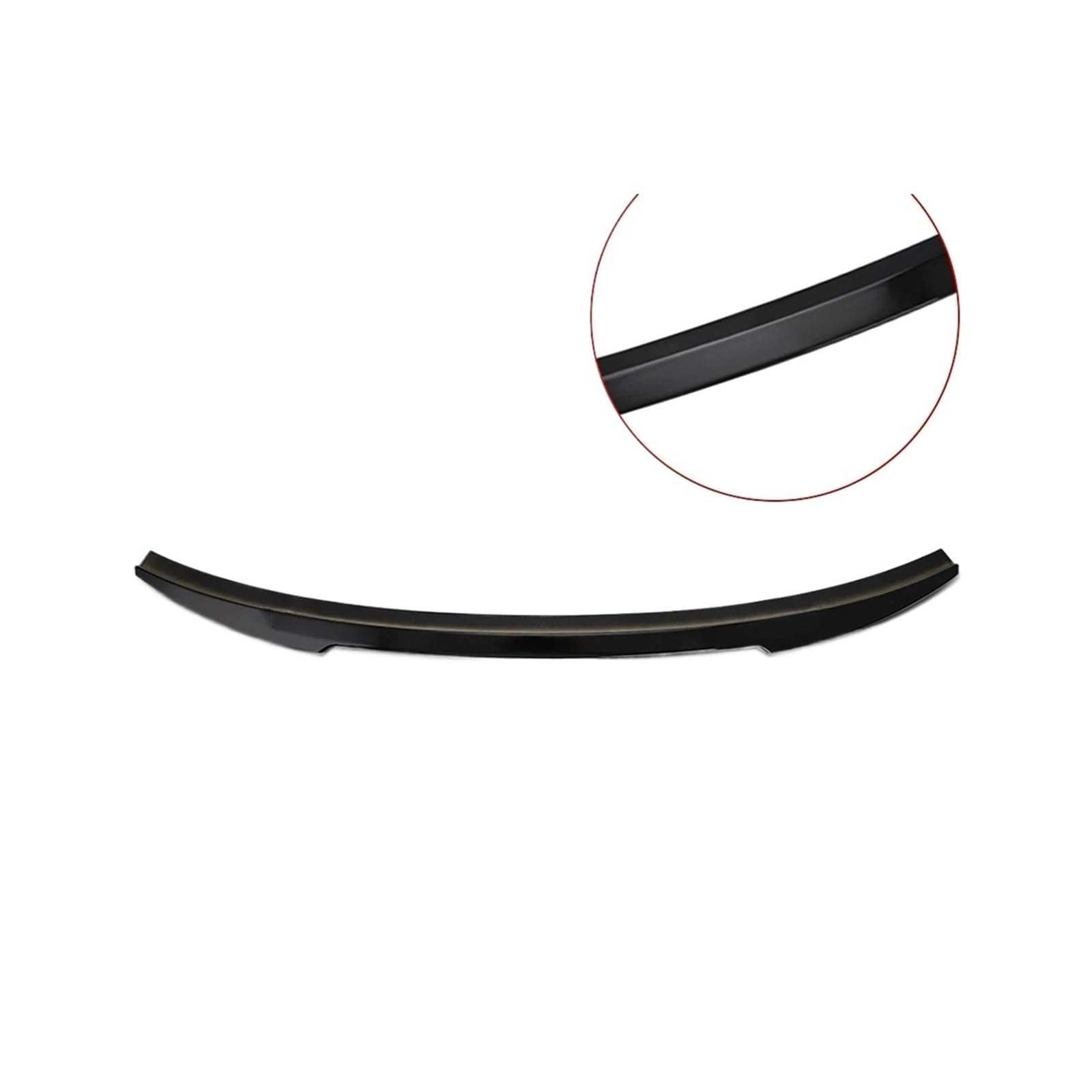 Kofferraumspoiler kompatibel for CHANGAN UNI-V Heckflügel 2022 2023, außen, dekoratives Ducktail-Zubehör, Kohlefaser-Refit-Spoiler(Glossy Black) von DZLCGJYX